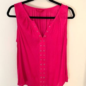 Jennifer Lopez Fushia Flowy top